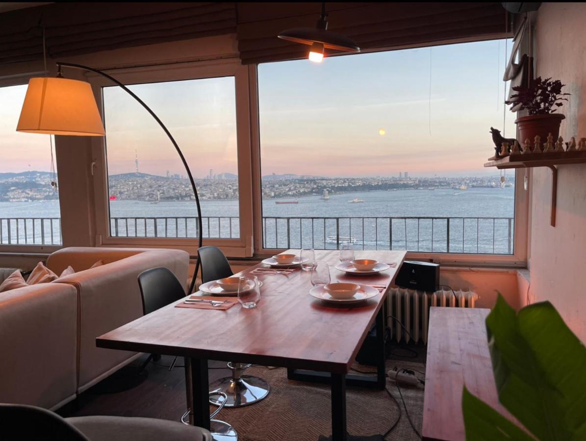 Ferienwohnung Art Loft , 270* Full Sea View In Cihangir Istanbul Exterior foto